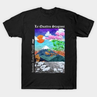 Four Seasons - Black T-Shirt